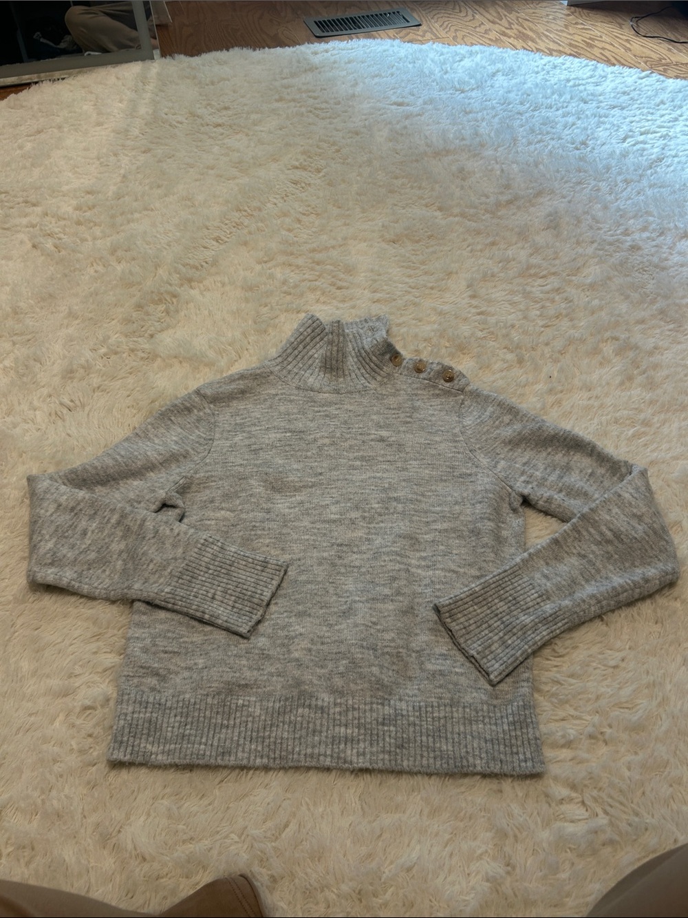 Michael Stars Button Neck Sweater
